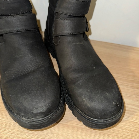 YELLOW SHOES black winter boots - Picture 3 of 6